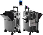 GoCarry Travel Suitcase – USB Charging Trolley with Laptop Compartment